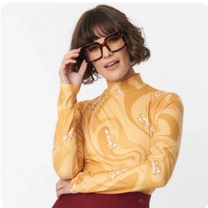 Smak Parlour x Scooby Doo Groovy Mystery Machine Print Top- XL